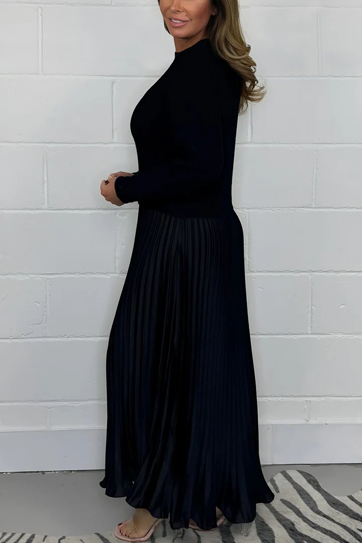 ChicFusion – Layered Jumper Pleated Dress