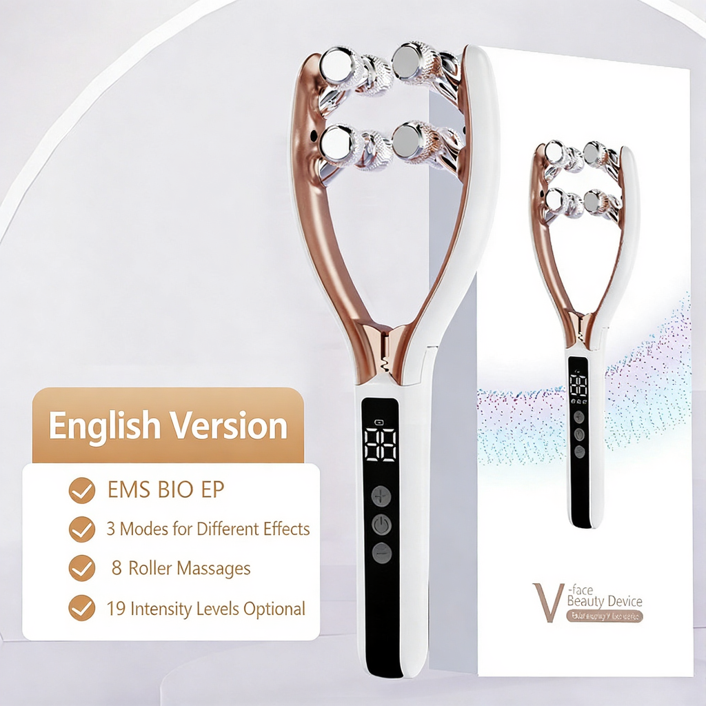 ✨ Portable Rechargeable Wireless Facial Massager – Refresh & Revitalize 💆‍♀️