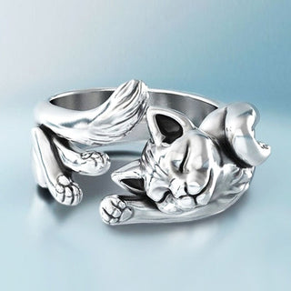 MeowMuse – Stylish Cat Design Ring
