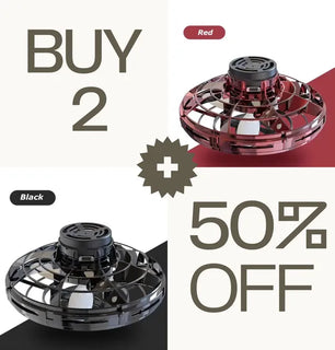 FlightGlow - Mesmerizing LED Hover Spinner for  Flying Entertainment