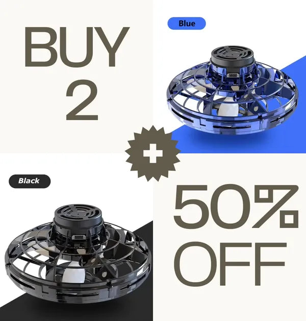 FlightGlow - Mesmerizing LED Hover Spinner for  Flying Entertainment
