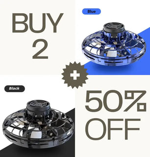 FlightGlow - Mesmerizing LED Hover Spinner for  Flying Entertainment