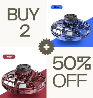 FlightGlow - Mesmerizing LED Hover Spinner for  Flying Entertainment