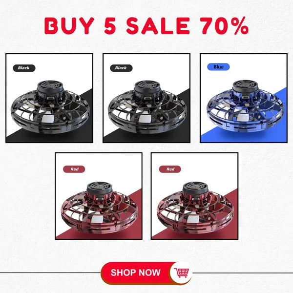 FlightGlow - Mesmerizing LED Hover Spinner for  Flying Entertainment