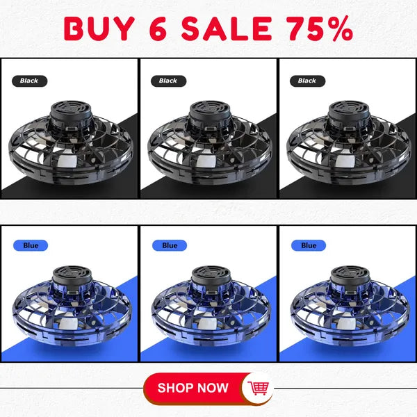 FlightGlow - Mesmerizing LED Hover Spinner for  Flying Entertainment