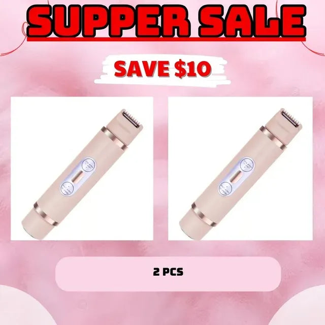 SilkEdge | 2-in-1 Electric Shaver for Women