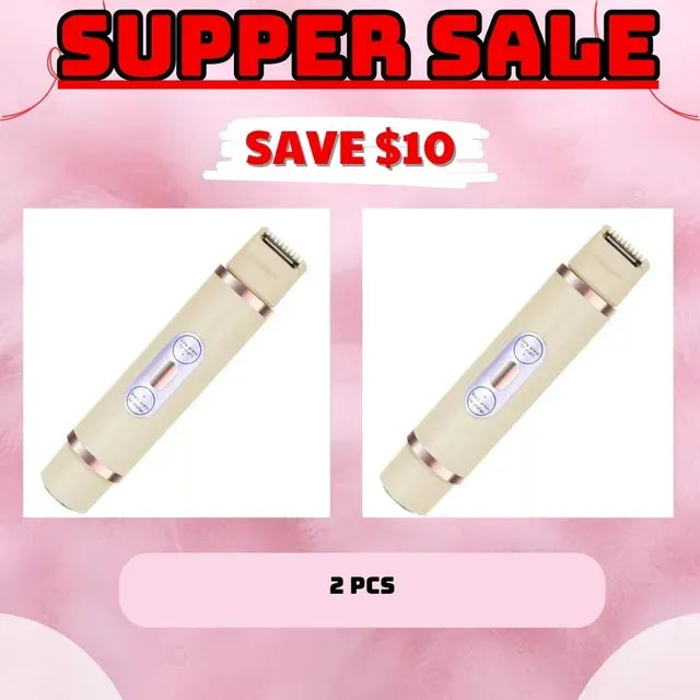 SilkEdge | 2-in-1 Electric Shaver for Women