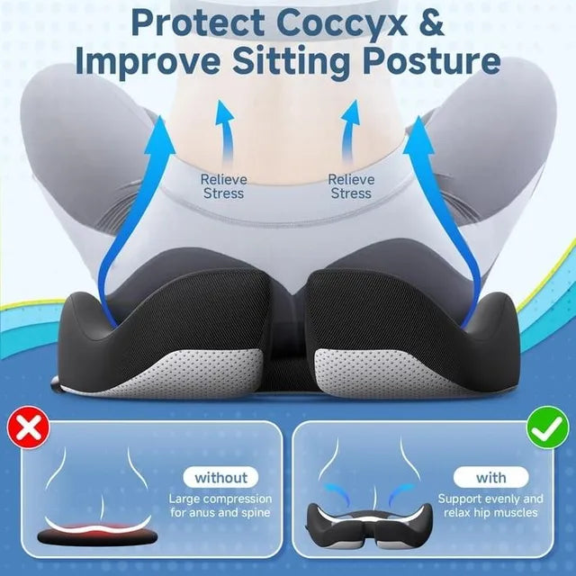 PostureCloud – Orthopedic Memory Foam Cushion
