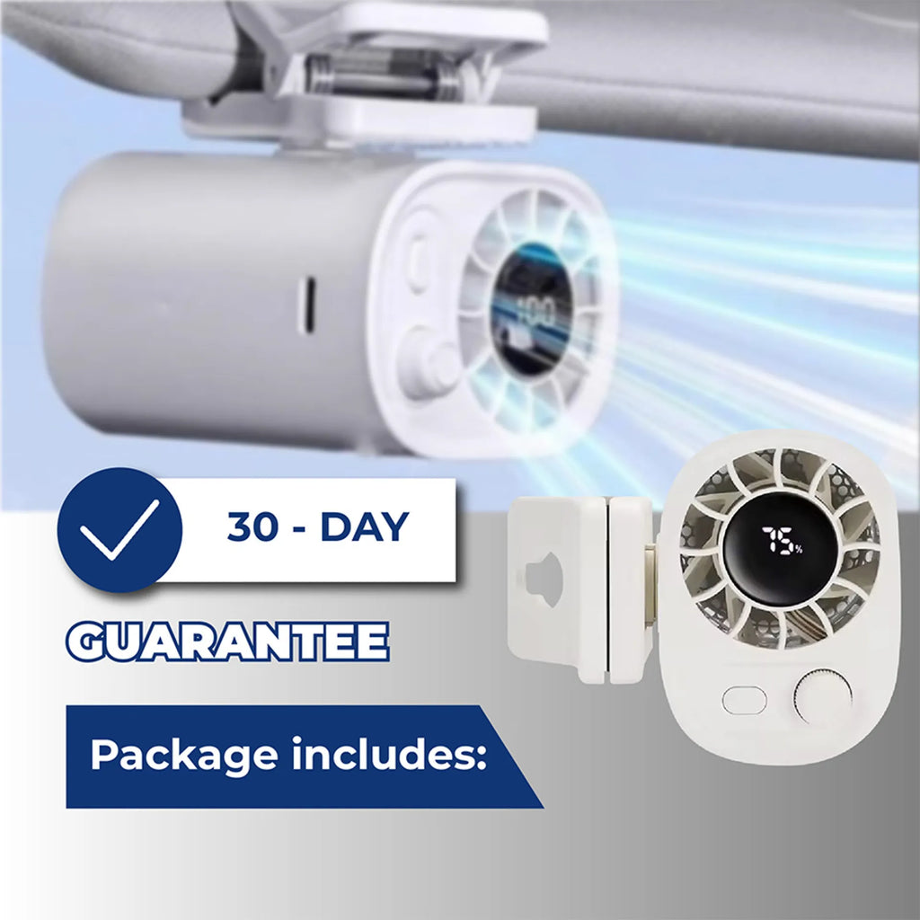 BreezeClip – Portable Mini Fan