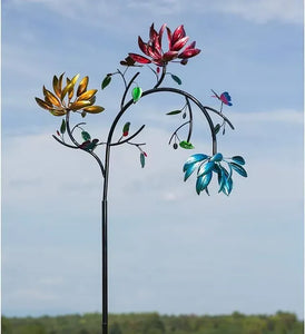 FloraTwirl – Summer Garden Wind Spinner