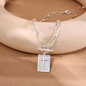 FaithLuxe – Timeless Cross Pendant Necklace