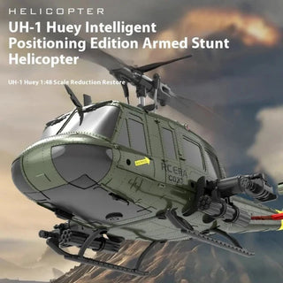 HeliForce - 3D Stunt Huey RC Helicopter for Precision Flying