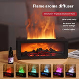 BlissFire - LED Flame Diffuser | Relax with Warm Glow & Mist