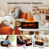 BlissFire - LED Flame Diffuser | Relax with Warm Glow & Mist