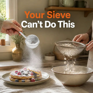 SiftPro – Stainless Steel Baking Dusting Wand