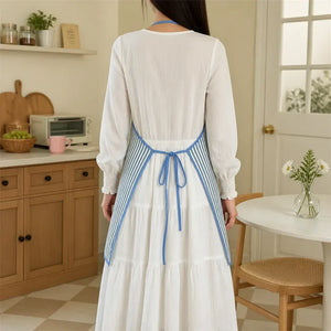 KitchenLuxe – Premium Cotton Linen Cooking Apron