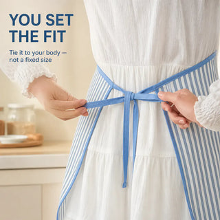 KitchenLuxe – Premium Cotton Linen Cooking Apron