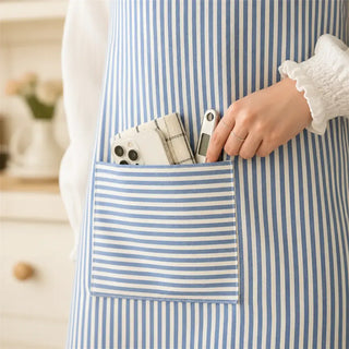 KitchenLuxe – Premium Cotton Linen Cooking Apron