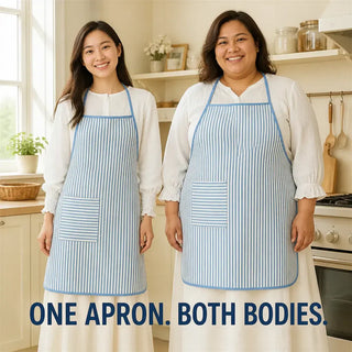 KitchenLuxe – Premium Cotton Linen Cooking Apron