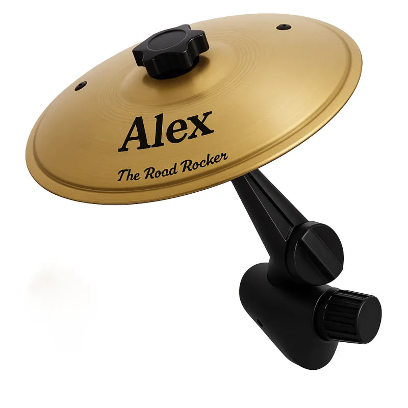 RhythmRide – Mini Cymbal Car Clip