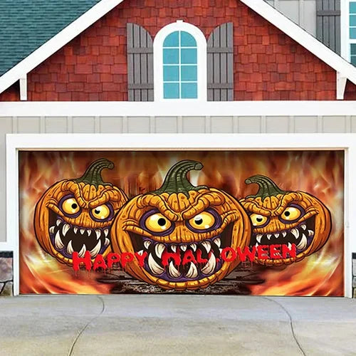 Halloween Garage Door Decoration marnetic