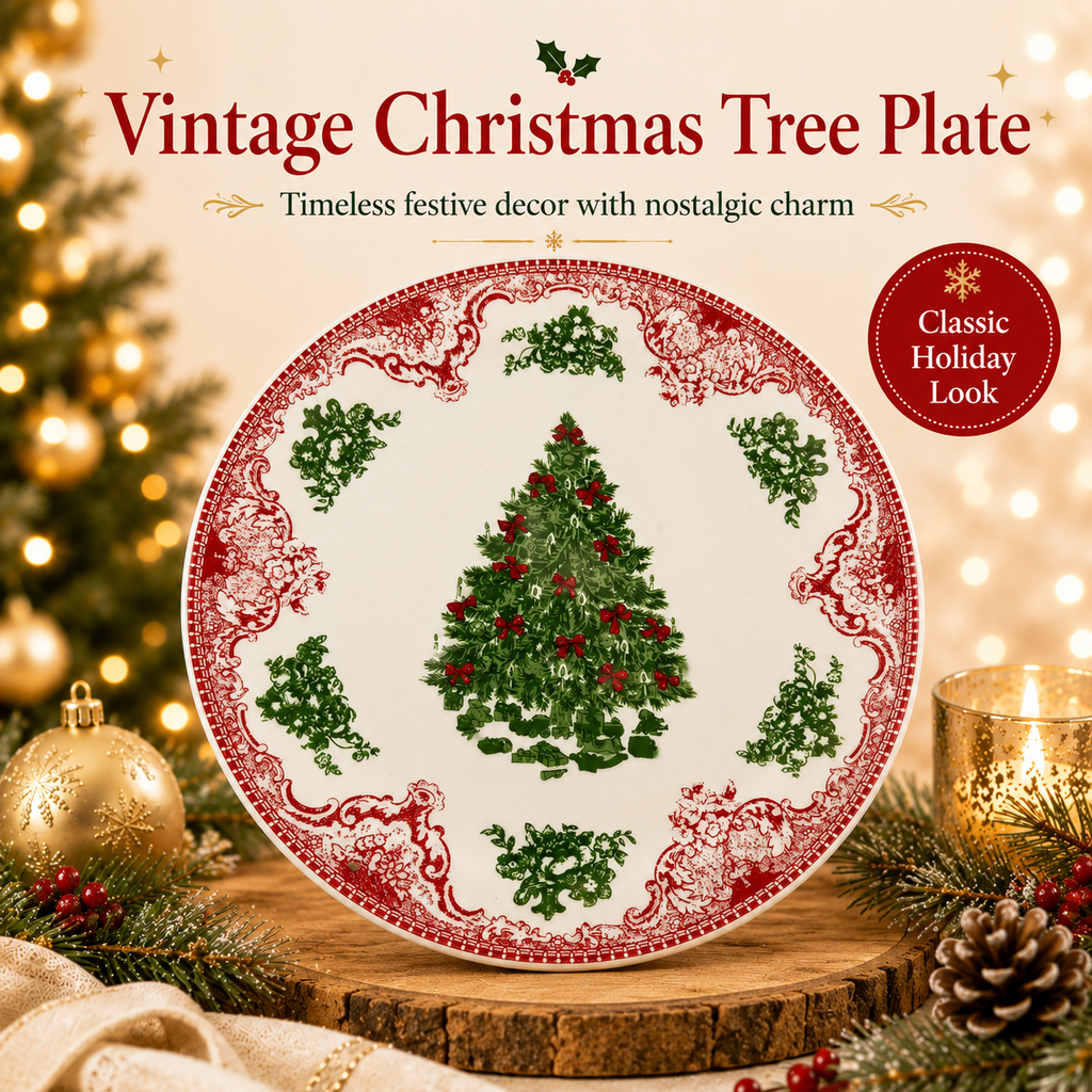 MerryTable – Festive Christmas Plate Collection