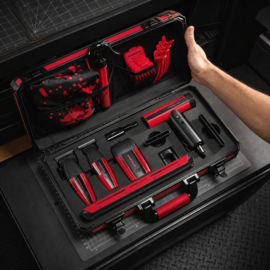 MUSCULAR Barber Kit – The Ultimate Professional Hair Cutting Set for Barbers & Home Use