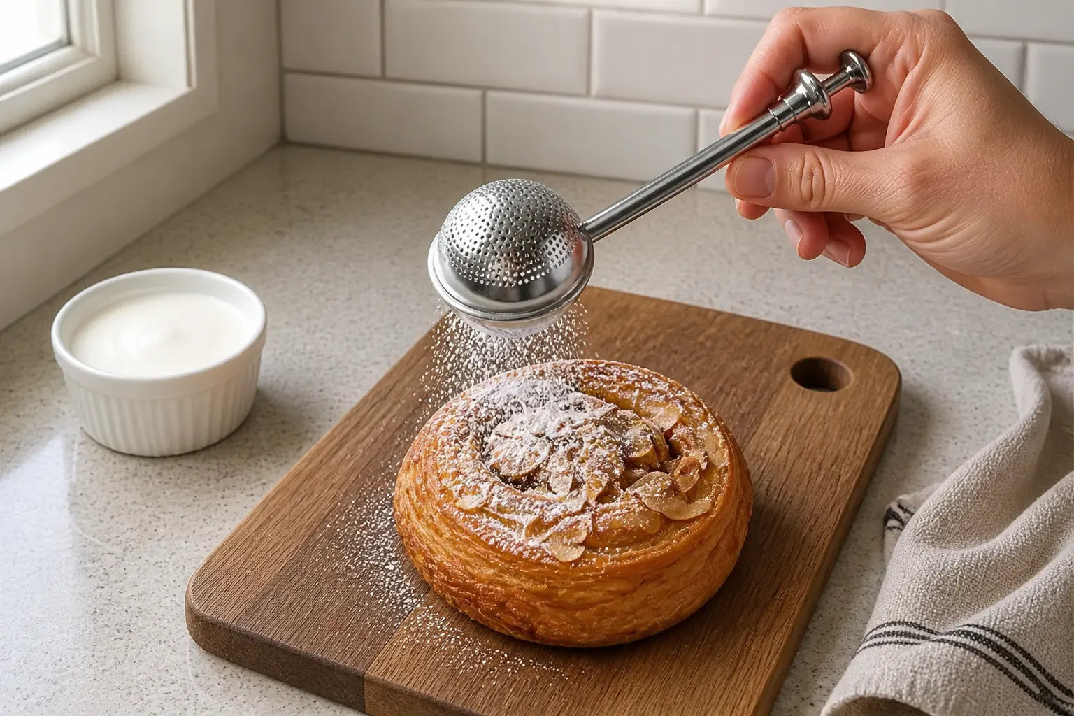 SiftPro – Stainless Steel Baking Dusting Wand