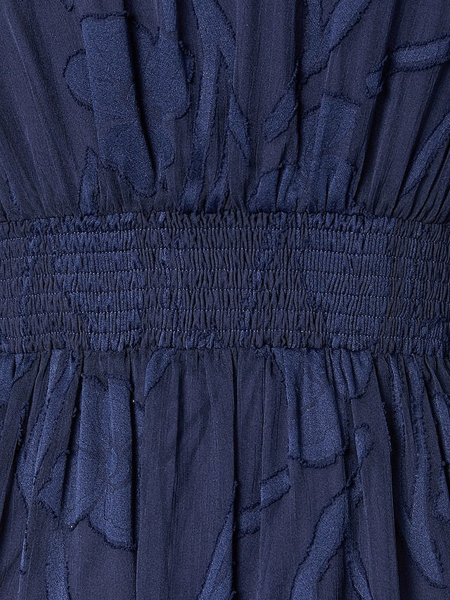 Lunessa | V-Neck Evening Maxi Dress