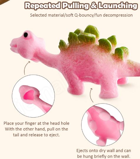 Slingshot Dino-Launch Finger Fun Toys Marnetic