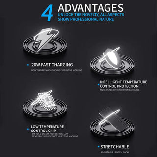 Quick Charge 100W - Flexi Car Charge marnetic