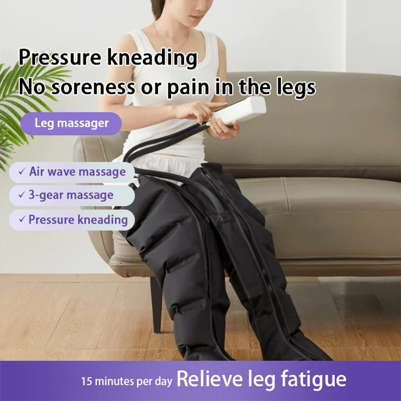 Muscle recovery leg massager