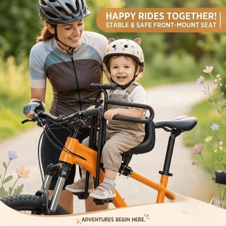 SafeRide – Front-Mounted Kids Bike Seat