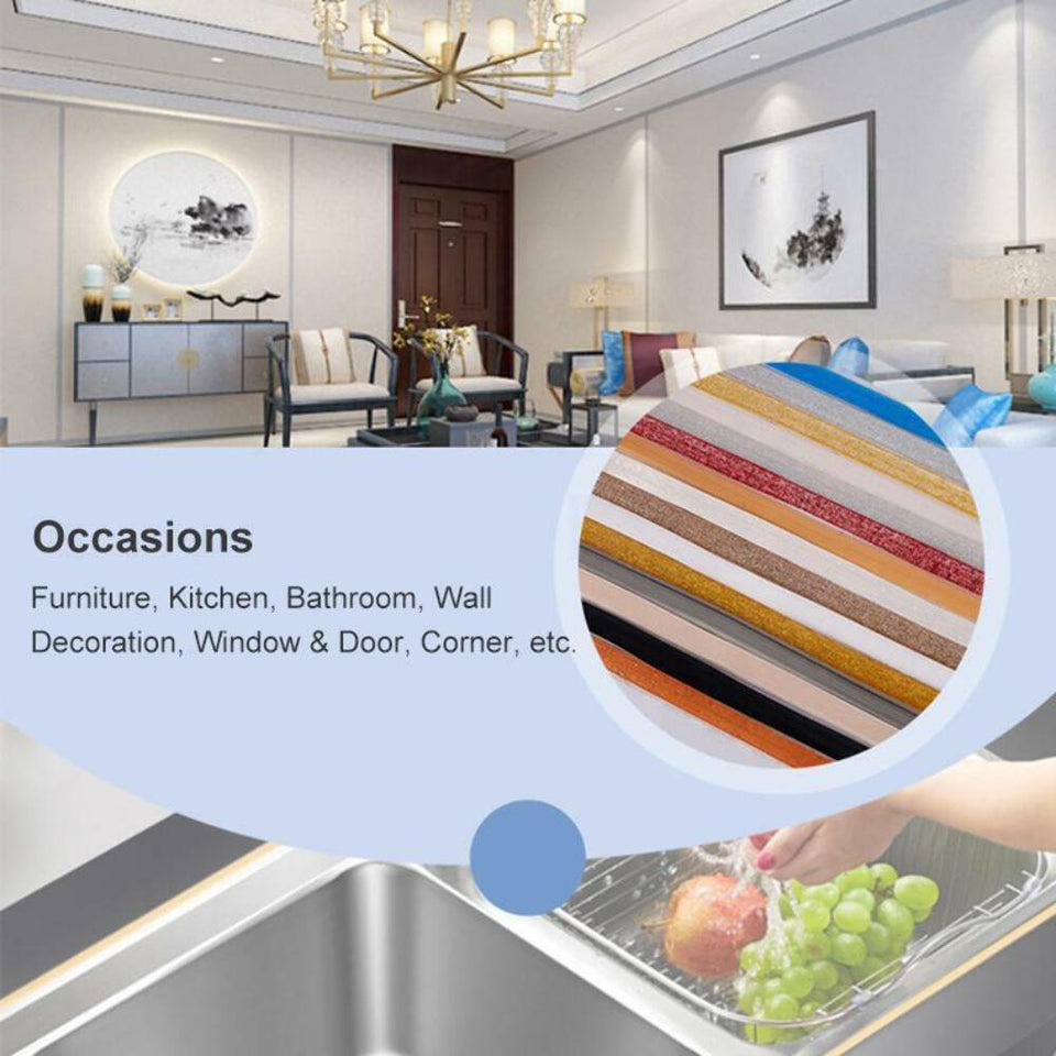 FinishFix - Premium Self-Adhesive Trim Tape