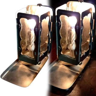 GlowFold – Compact Candle Lantern