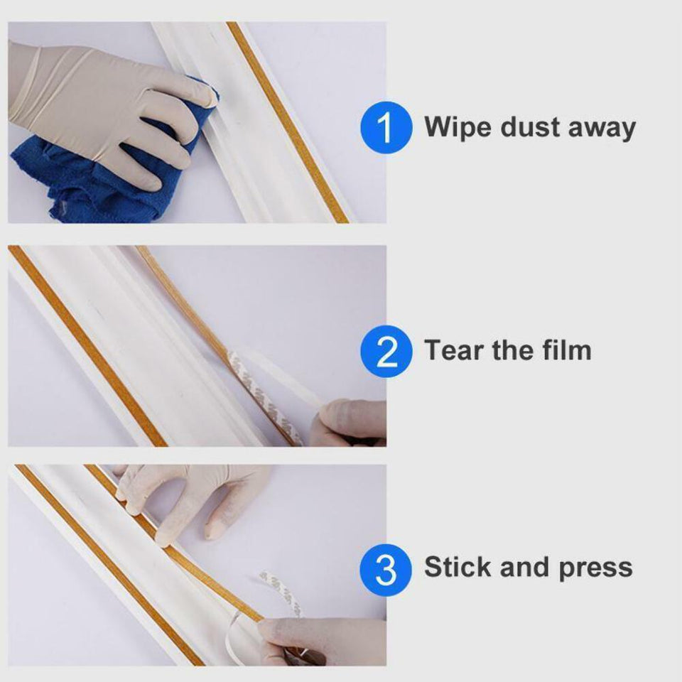 FinishFix - Premium Self-Adhesive Trim Tape