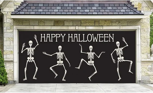 Halloween Garage Door Decoration marnetic
