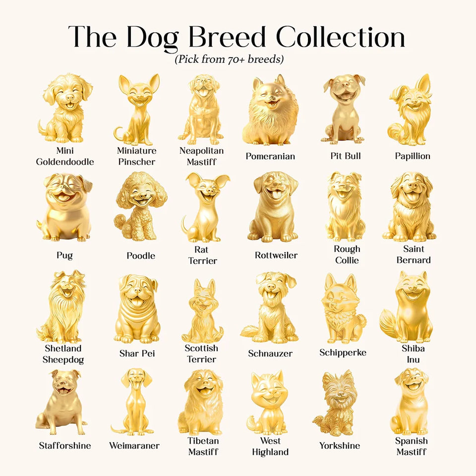 Paw & Heart – Custom Girl With Dogs Necklace