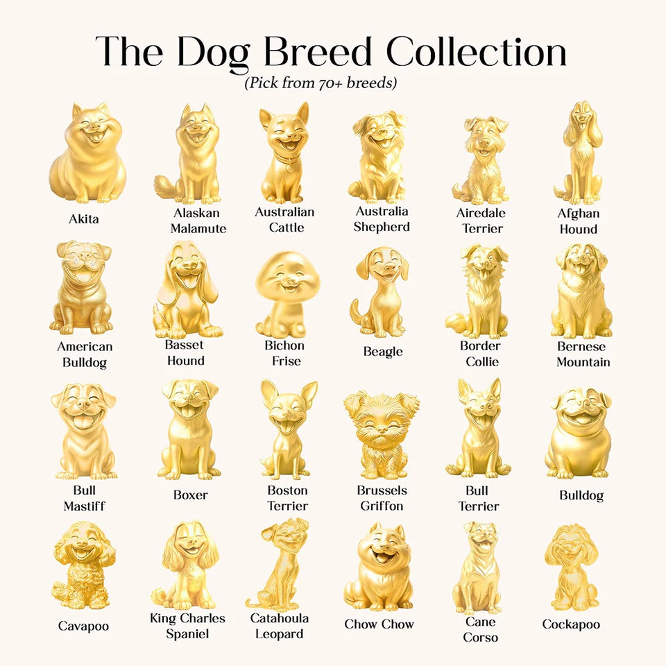 Paw & Heart – Custom Girl With Dogs Necklace