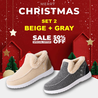 OrthoWarm – Orthopedic Fleece Slip-On Boots