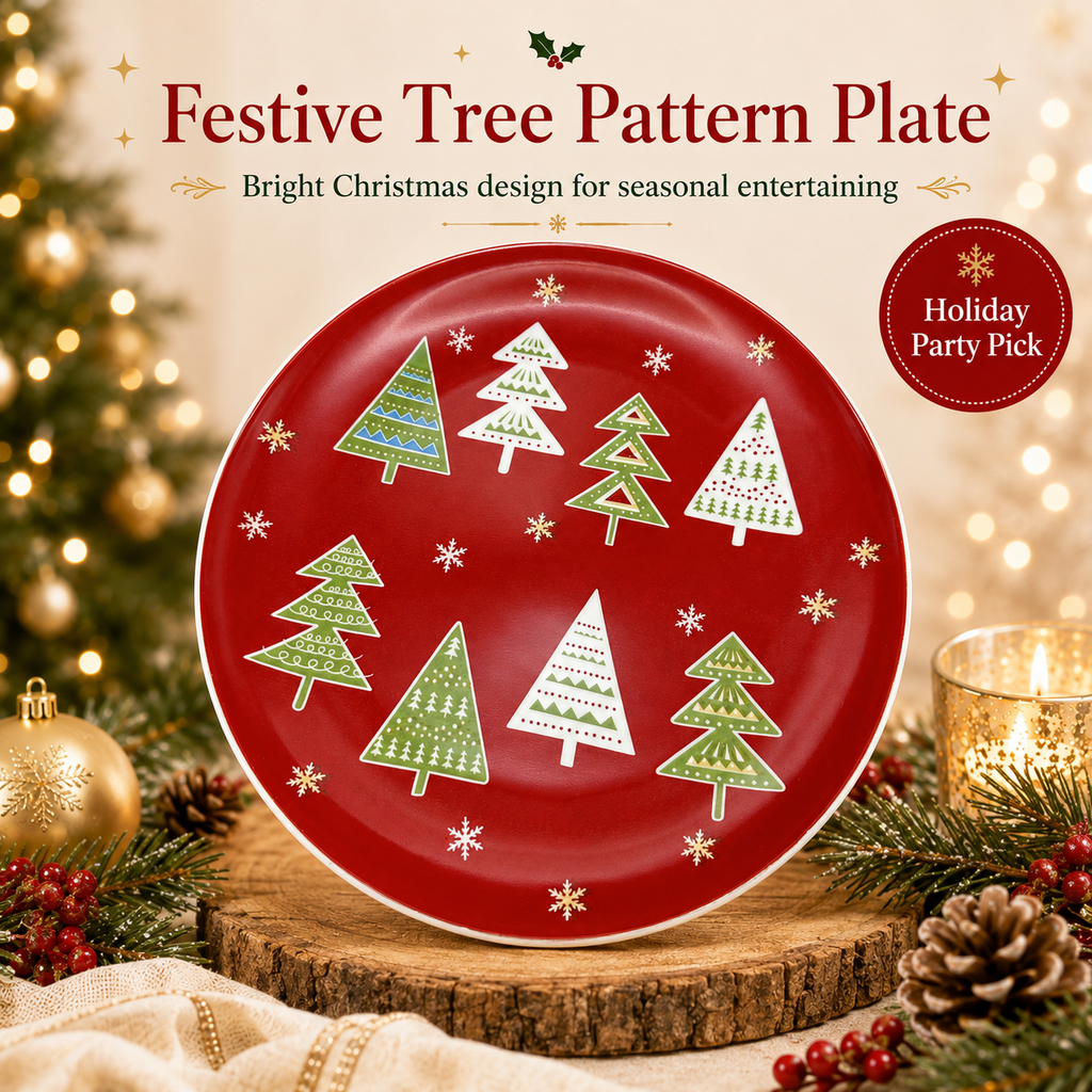 MerryTable – Festive Christmas Plate Collection