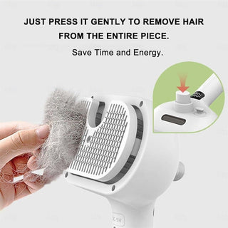 FurFresh –  Massaging Brush 2-in-1 for Tangle-Free Shiny Coat