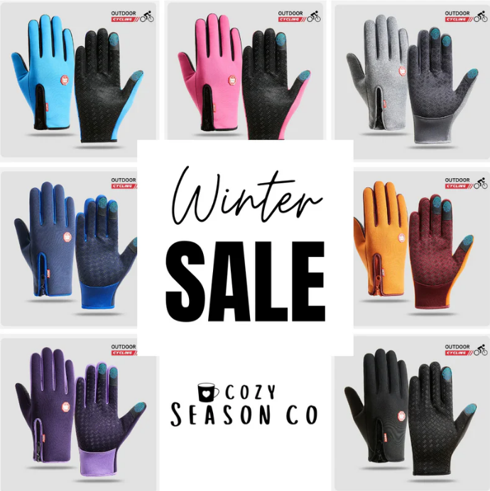 BlizzardProof - Wind & Water Resistant Gloves