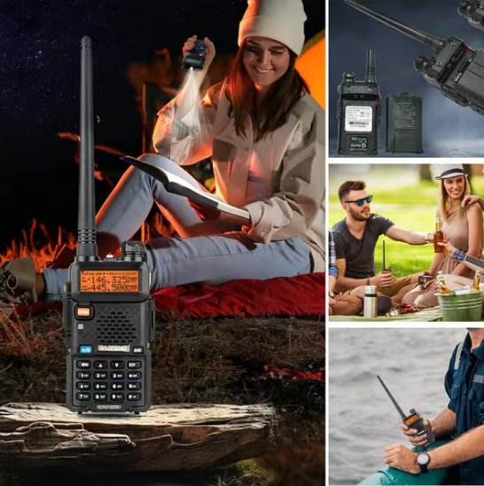 TrekTalk - Dual Band Powerful UV5R Walkie Talkie