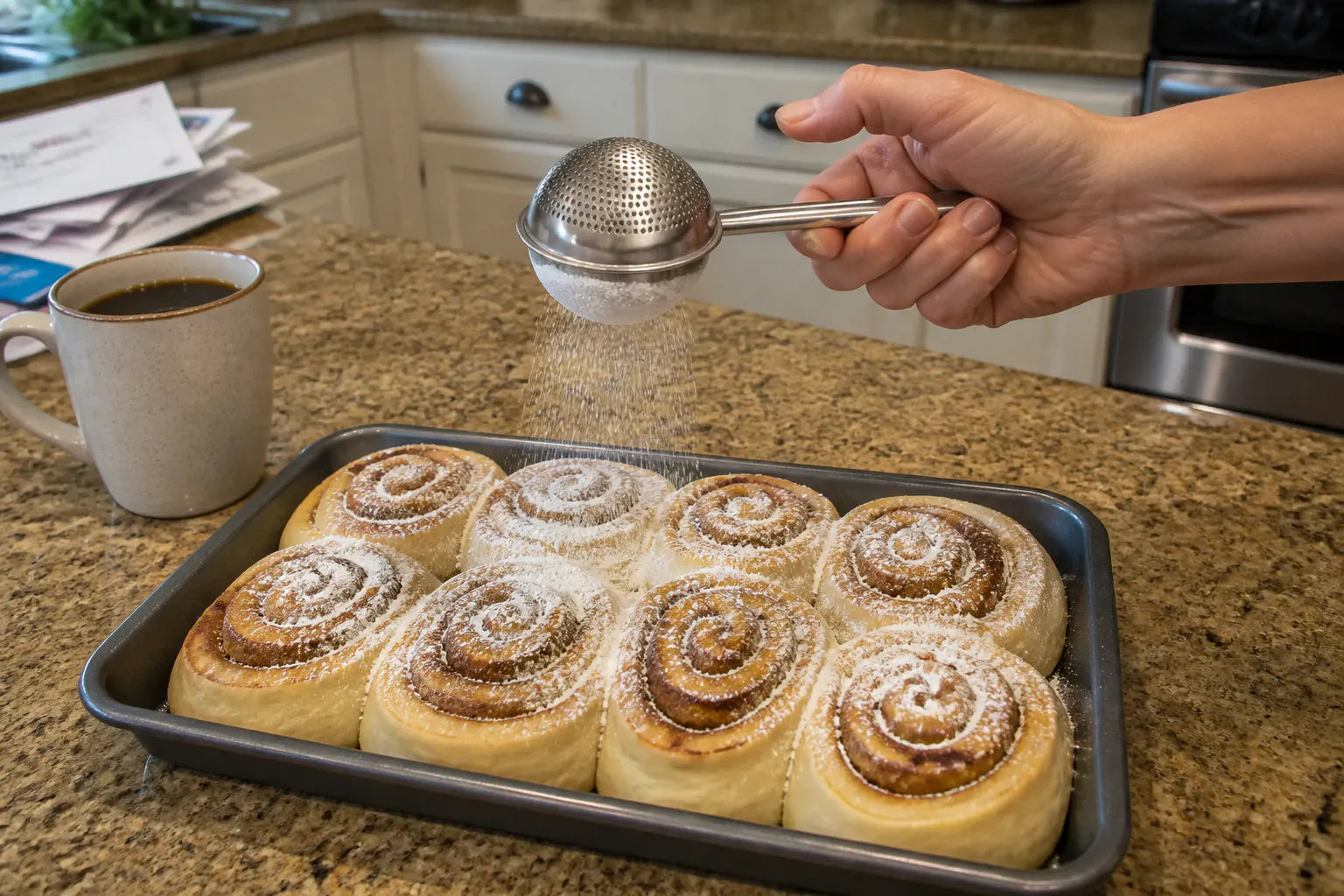 SiftPro – Stainless Steel Baking Dusting Wand