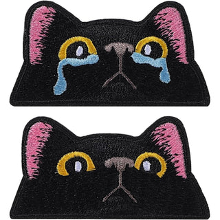 KittyCraft – Multiuse Embroidered Applique Patches (Set of 2)