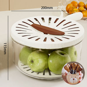DryKeep – Dual Purpose Basket for Draining and Food Preservation