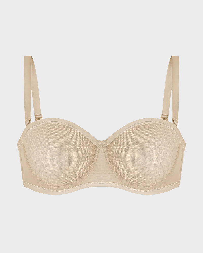 AirLift – Strapless Mesh Balconette Bra