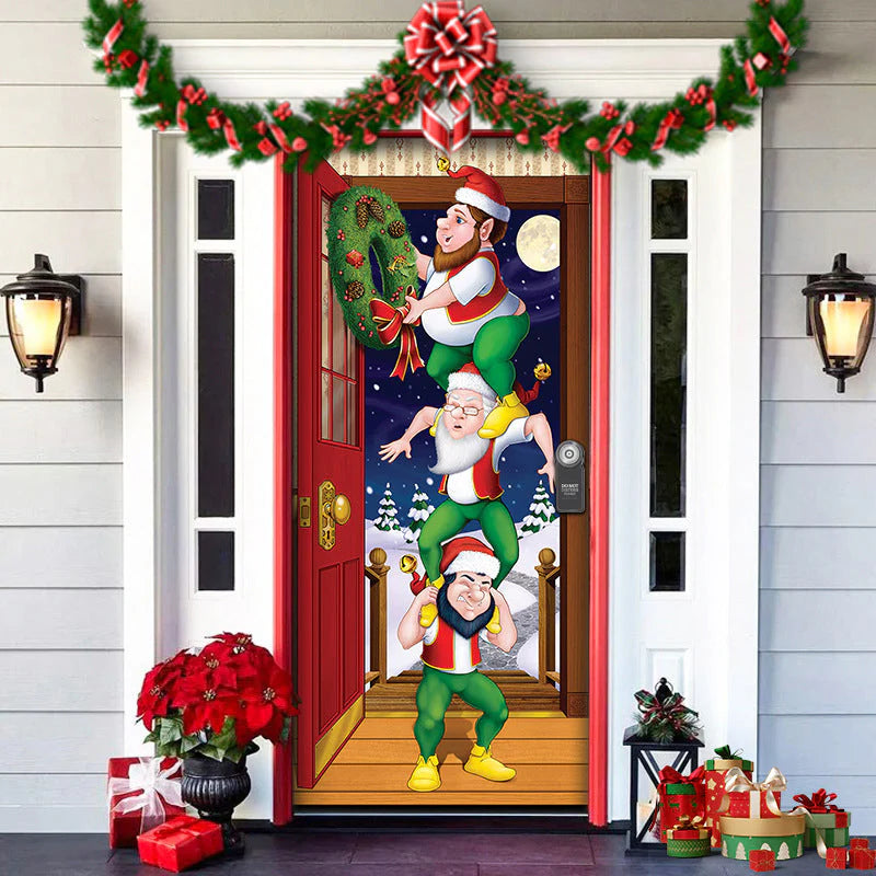 FestiveFront - Christmas Door Display
