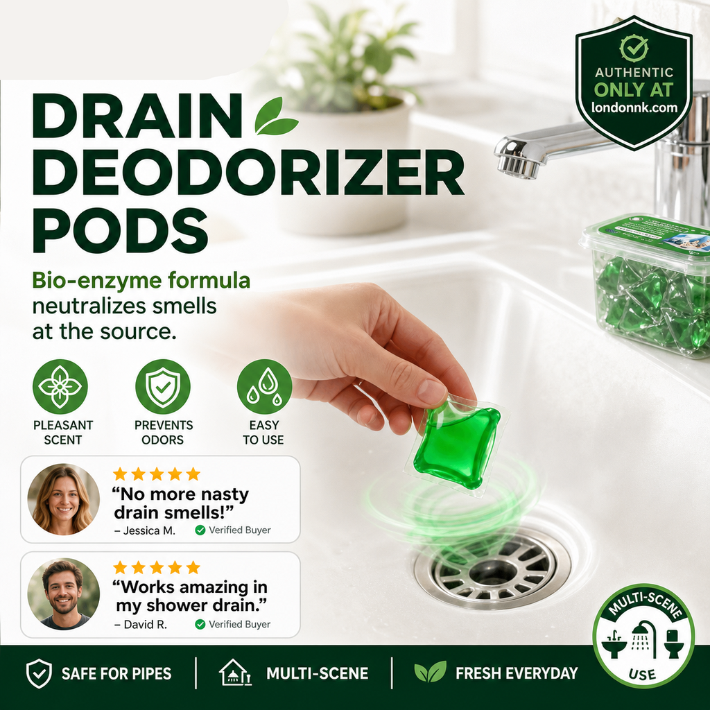 PureDrain – Dissolvable Drain Cleaning & Freshening Pods